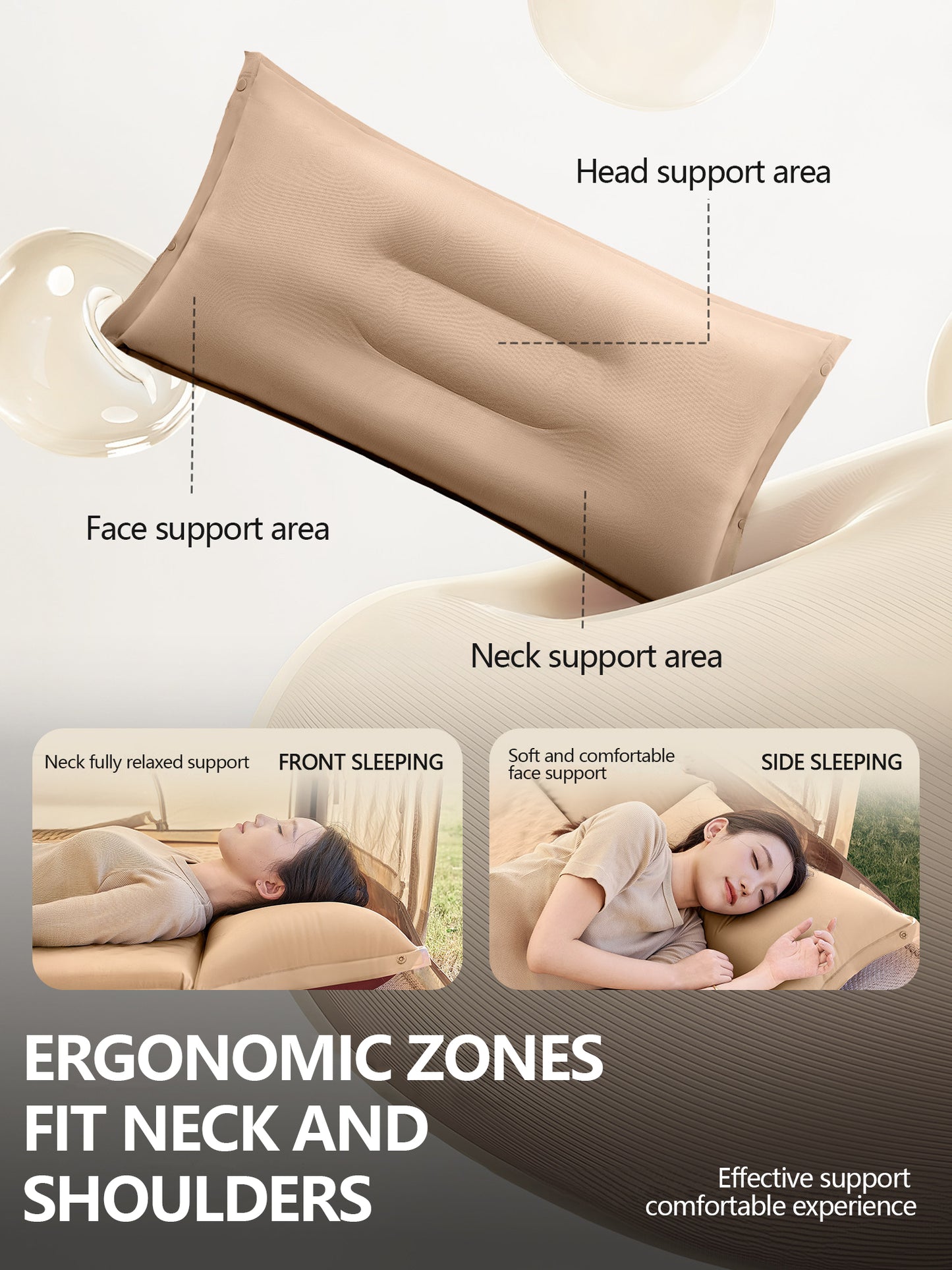 Portable Outdoor Camping Inflatable Mattress