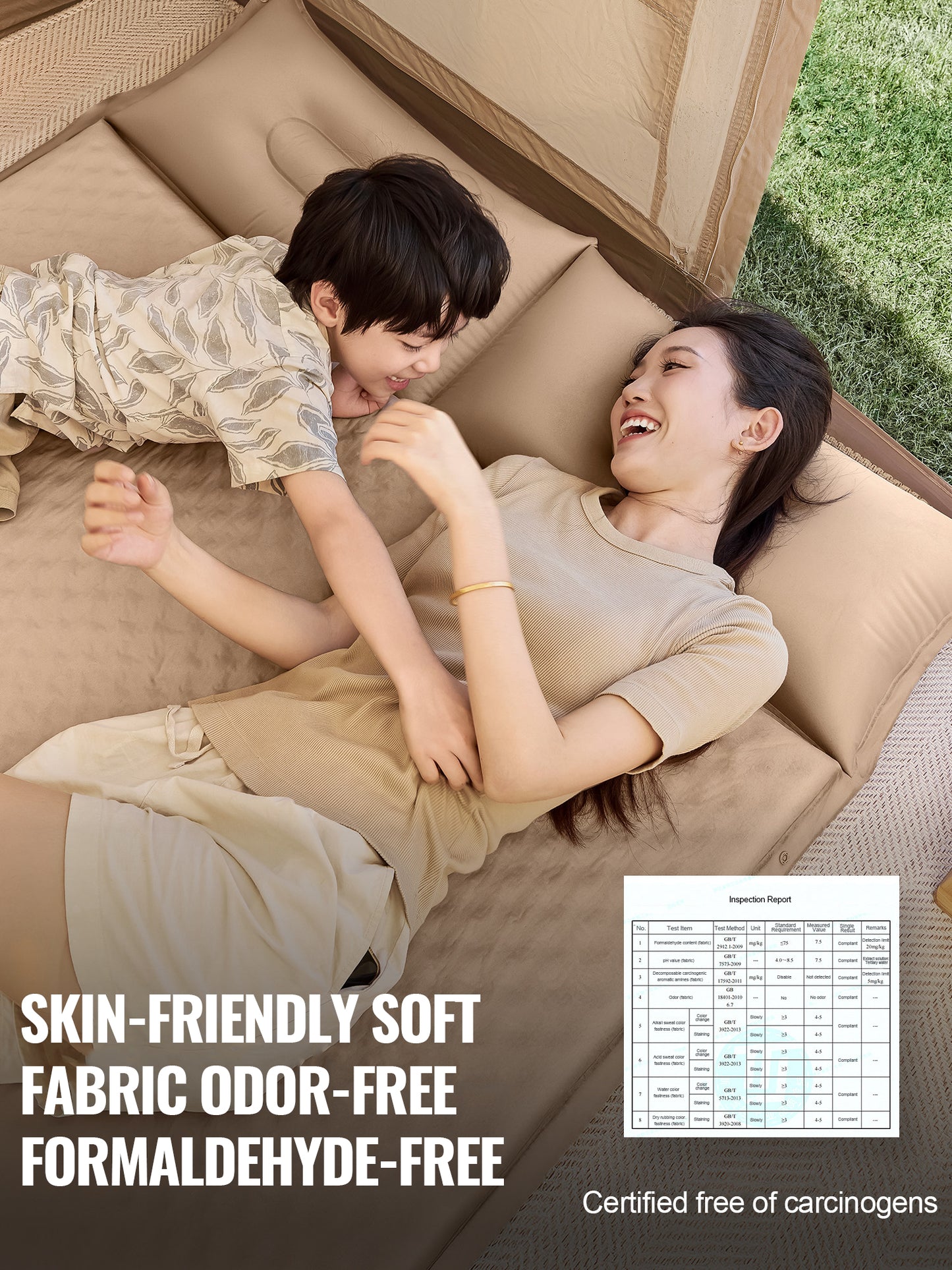 Portable Outdoor Camping Inflatable Mattress