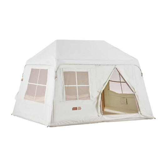 Self-inflating Tent