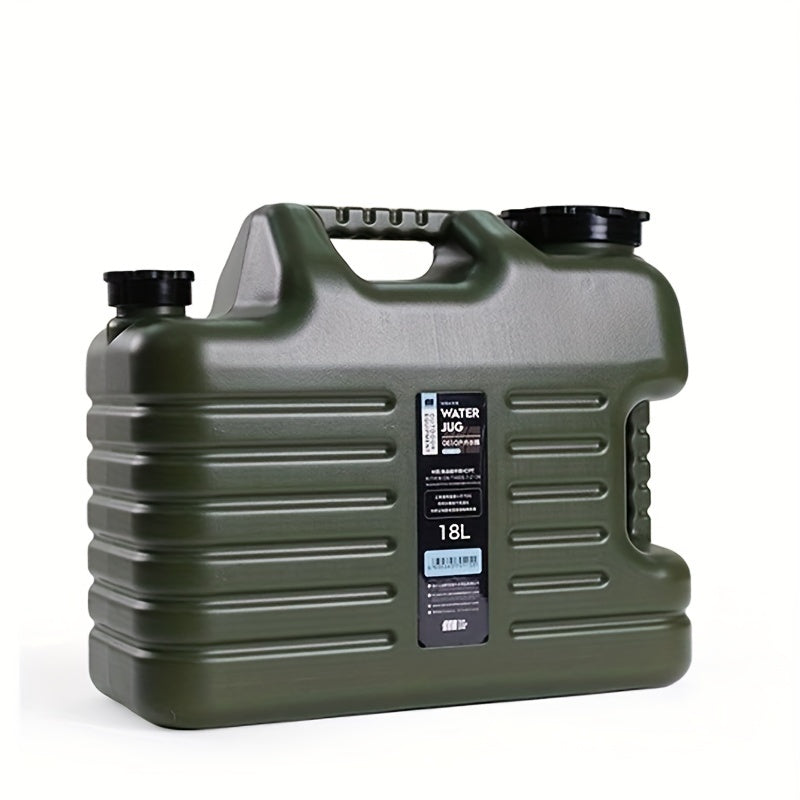 TANSTRIDER Camping Water Container with Spigot Outdoor Water Storage Carrier Jug for Hiking Backpack & Survival Kit Portable Water Bucket
