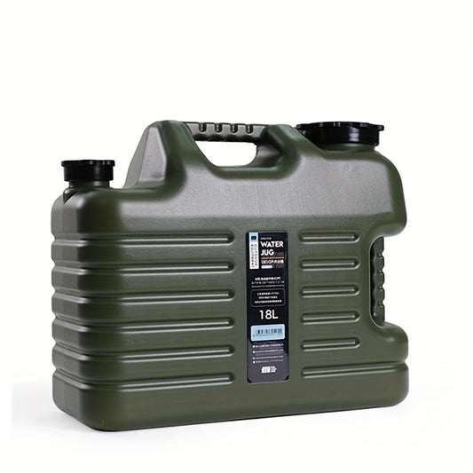 TANSTRIDER Camping Water Container with Spigot Outdoor Water Storage Carrier Jug for Hiking Backpack & Survival Kit Portable Water Bucket