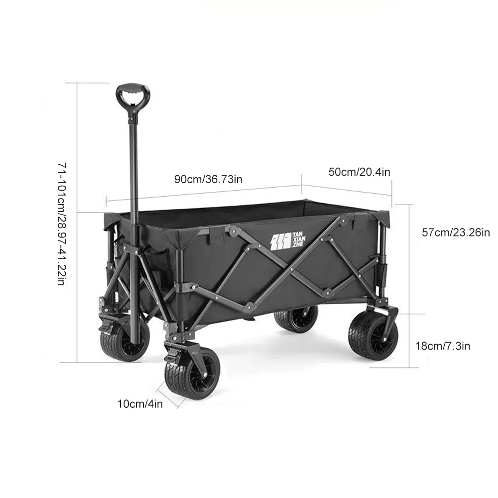 TANSTRIDER Collapsible Foldable Wagon