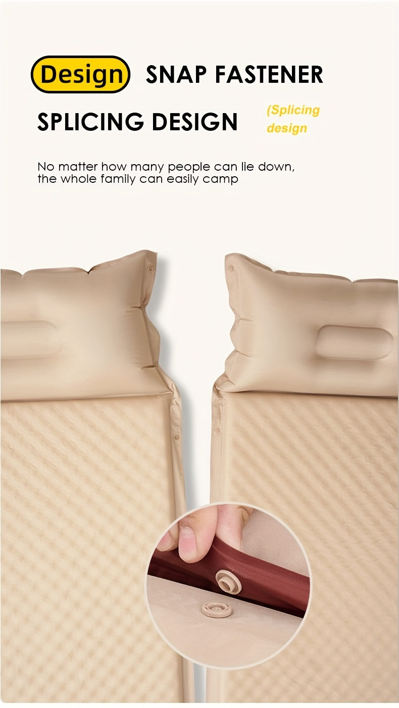 Morphe Self-Inflating Camping Pad - Connectable Foam Sleeping Mat
