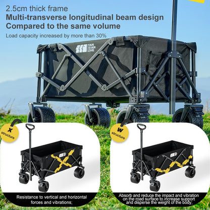 TANSTRIDER Collapsible Foldable Wagon