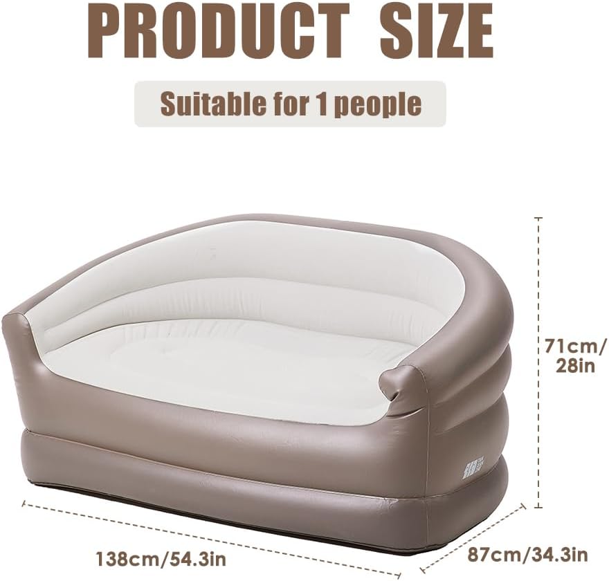 Double Inflatable Chair for Adults
