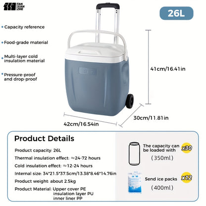 TANSTRIDER Outdoor Camping Vehicle Cooler