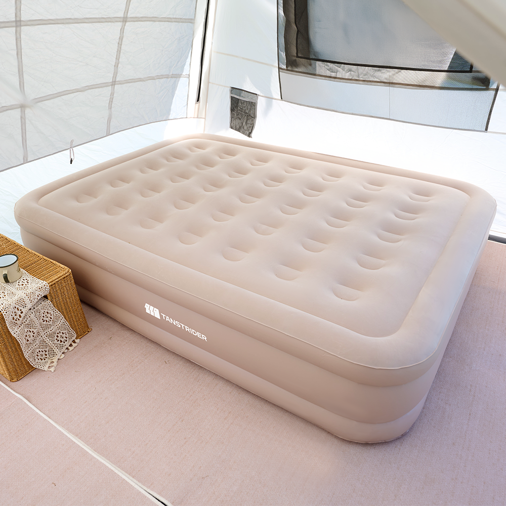 Cirro 16" Elevated Automatic Air Mattress - 3-Layer Double-High Blow Up Bed
