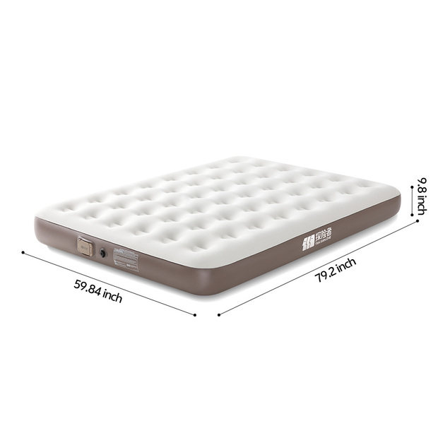 Cirro Premium Rechargeable Air Mattress - Single-Layer Blow Up Bed