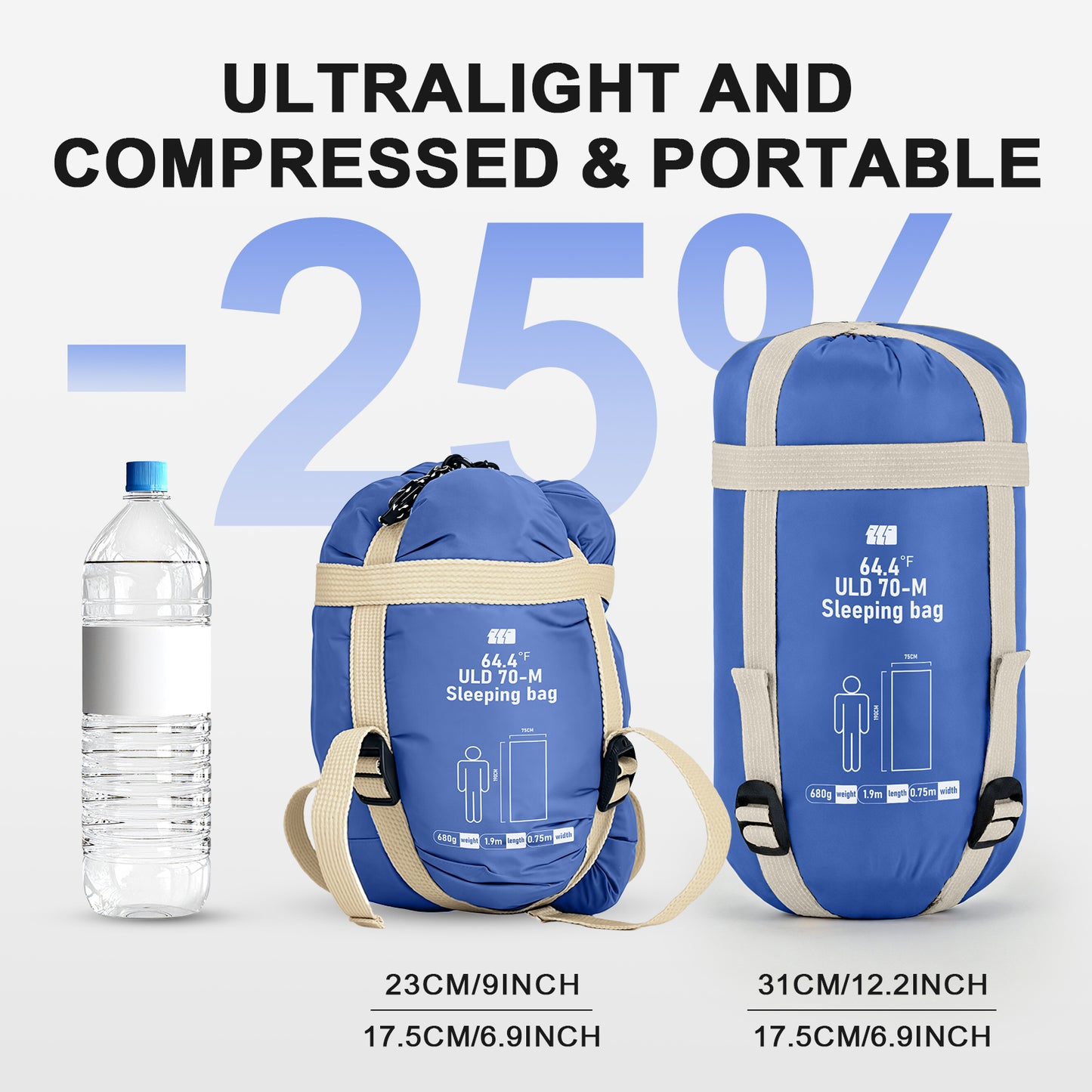 Cirro Ultralight Envelope Camping Sleeping Bag