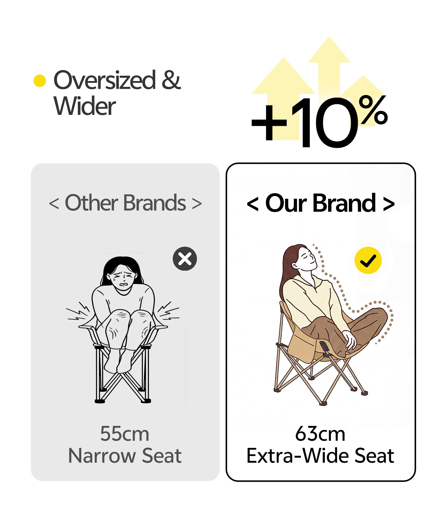 Perch Portable Folding Moon Chair