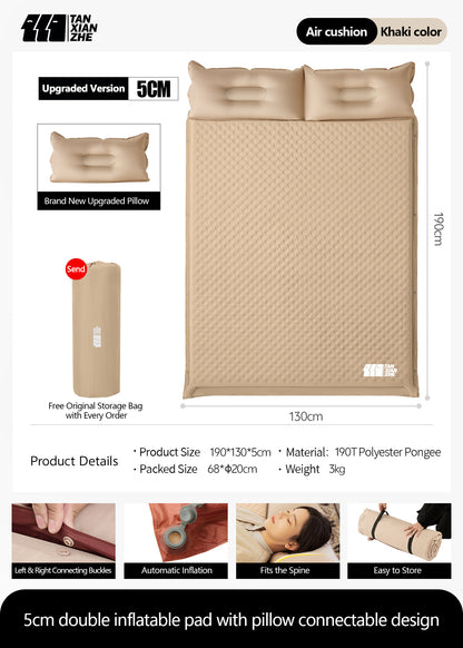 Portable Outdoor Camping Inflatable Mattress