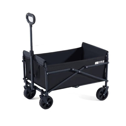 TXZ Heavy-Duty Collapsible Folding Camping Wagon with 10cm All-Terrain Wheels
