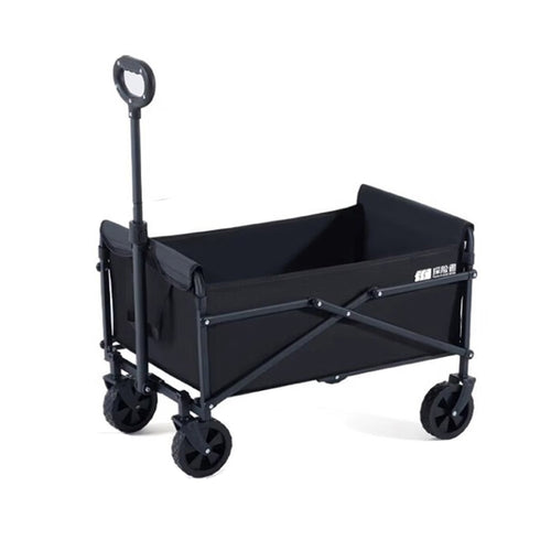 TXZ Heavy-Duty Collapsible Folding Camping Wagon with 10cm All-Terrain Wheels